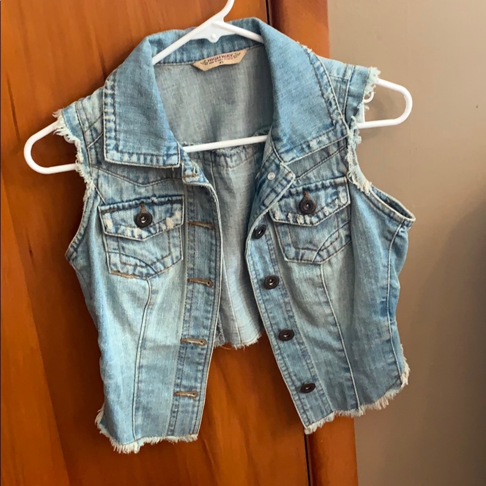 Cute Jean Vest